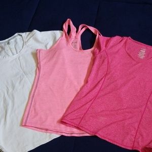 3 workout shirts